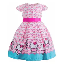 Vestido Infantil Da Helo Kitti