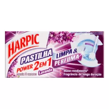 Pastilha Adesiva Sanitária Lavanda C/ 3 Unidades Harpic