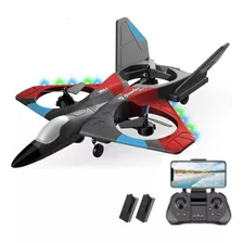 Aviao 4drc V27 Camera 4k Rc Com 2 Baterias 15min (led) 