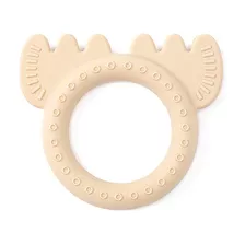 Rattle Teether Soft Silicone Teether Baby Rattle Wi...