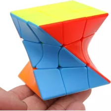 Yunteng Cube Twist 3x3 Stickerelss Speed Cube Vivid Color Ma