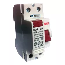 Interruptor Diferencial 2px80a 30ma 2 Polos Fase + Neutro