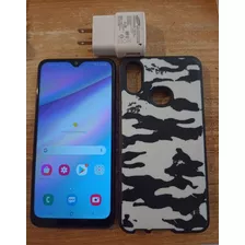 Celular Samsung A10s, Color Azul, Impecable!!