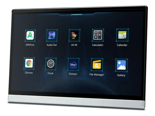 Tablet Pantalla 13.3 Android Cabecera Automovil Usb Tv Wifi Foto 3