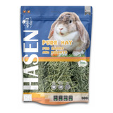 Heno Para Conejos Hasen 500g(avena, Trigo, Cebada Y Alfalfa)