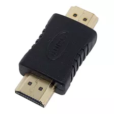 Emenda Adaptador Hdmi Macho Para Hdmi Macho Conversor Ouro