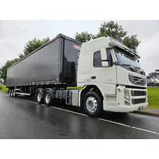 Volvo Fm 370 6x2 Ano 15 Aut + Sider Librelato 30 Plts C/pneu