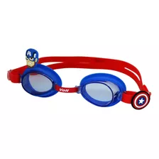 Goggle De Natación Marvel Capitan America Voit Color Multicolor