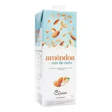 Kit 2 Leite Vegetal Amêndoa E Mix De Nuts 1l - Cajueiro