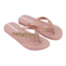 Chinelo Ipanema 26992 Glam Special Rosa/ouro