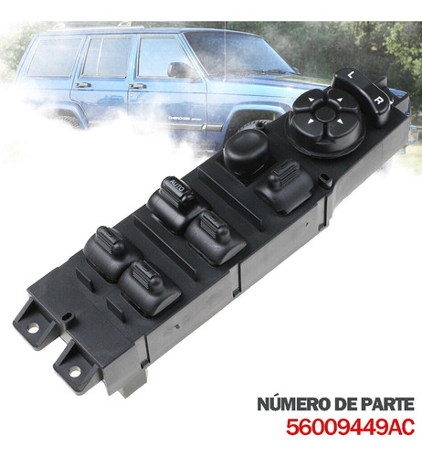 Control Maestro Vidrios Para Jeep Cherokee 1997-2001 Foto 2