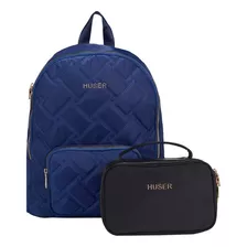 Dúo Huser Backpack+cosmetiquera Mujer Duobf23hs061507