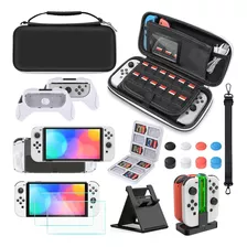 Yuanhot Paquete De Accesorios Compatible Con Switch Oled Inc