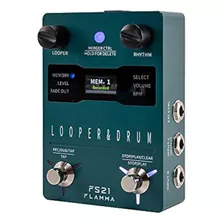 Flamma Fs21 Looper Pedal Drum Machine Stereo Guitar Loop Rec