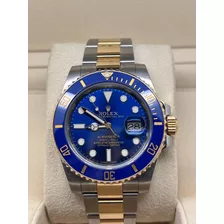 Rolex Submariner Bluesy 40 Mm Precioso Azul Acero Oro