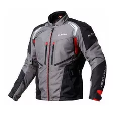 Campera Moto Cordura Ls2 Gallant Gris En Teo Motos