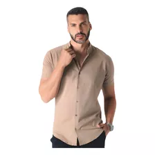 Camisa Praia Estampada Floral E Listrada Viscose