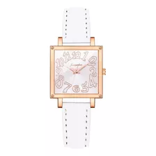 Reloj Moderno C Para Mujer, De Acero Inoxidable, Vestido Cas