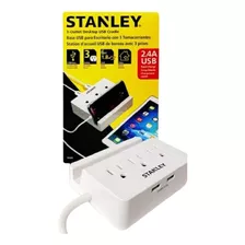 Base Usb Para Escritorio Con 3 Tomacorrientes Stanley 