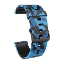 Pulsera 20 Mm Camuflada Para Amazfit / Haylou / Galaxy