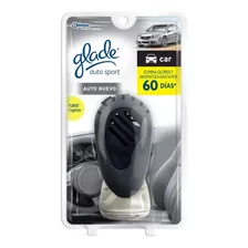 Glade Auto Sport Difusor Para Auto, Aroma Auto Nuevo 60 Dias