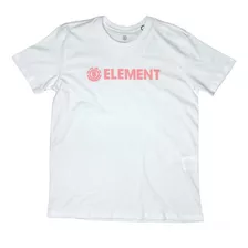 Camiseta Element Logo Element W - Branco