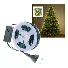 Pisca Pisca De Natal 300 Leds Decoração De Natal Bobina Fio 