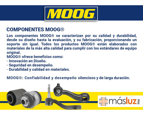 Buje Horquilla Del Izq/der Inf P/ Hyundai Tiburon 99-01 Moog Foto 4