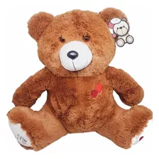 Urso Pelúcia 55cm Antialérgico Presente Decoração