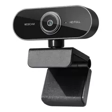 Webcam 1080p Full Hd Com Fio Usb P/ Pc E Notebook