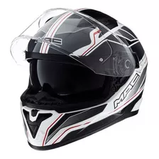 Casco Moto Doble Visor Mac Speed 2.0 Disco Raven Devotobikes