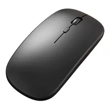 Mouse Bluetooth Sem Fio P/ Macbook Air M / Pro Recarregavel Cor Preto