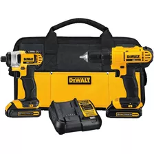 Kit Dewalt 20v Max Li-ion Taladro Atornillador Dck240c2 1.3a