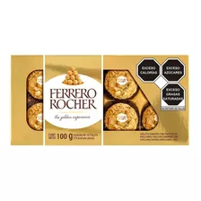 Chocolates Ferrero Rocher 100g 8 Piezas