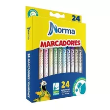 Marcadores Norma X 24 Colores