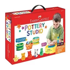 Faber-castell Do Art Pottery Studio, Juego De Ruedas De Cerr