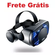 Óculos 3d Realidade Virtual Jogos Esporte Fone 5 A 7 Polegad