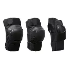 Set 3 Protecciones Patines Adulto Fit500 Negro Oxelo