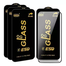 3 Und Vidrio Protector De Pantalla Premium Esd Para Celular