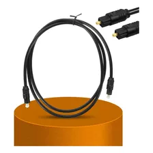 Cabo Óptico Digital Áudio Gold Ps5 Xbox Spidf Toslink Plug 