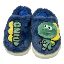 Pantufa Infantil Dinossauro Super Quentinha E Confortável