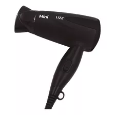 Secador De Cabelo Lizz Mini Jf1002 Preto 110v/220v