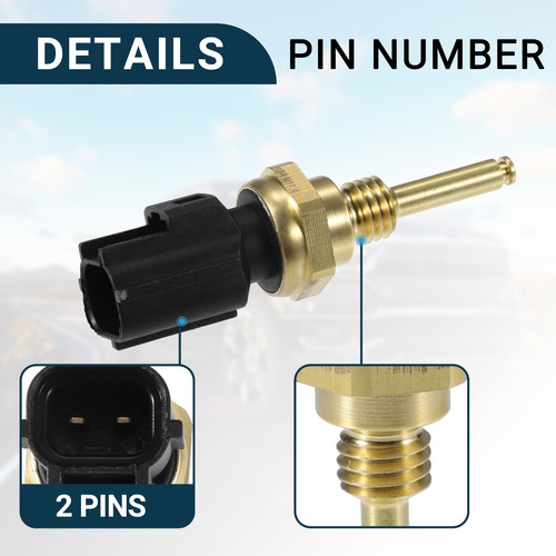 Sensor Temperatura Refrigerante Para Ford F-150 Lincoln Ms Foto 4