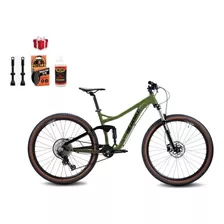 Mountain Bike Alubike Ds Xta R29 12v Cambio Shimano Deore Color Verde Tamaño Del Cuadro M