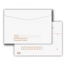 Envelope Carta Branco Rpc 100 Unidades 114x162mm Scrity