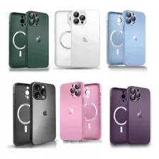 Capa Compativel Com iPhone 11 12 13 14 Pro Max Magsaf Vidro