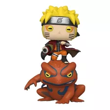 Figura De Acción Funko Naruto Shippuden Naruto On Gamakichi 58152 De Funko Pop! Rides