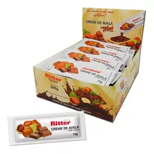 50 Creme De Avelã Ritter Sachê 10g Cada- Cesta Café Da Manhã