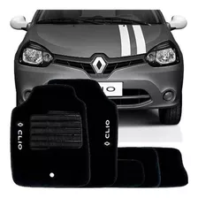 Tapete Carpete Confort Bordado Renault Clio 2013 /...