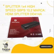 Splitter 1x4, High Speed Gbps 10.2 Hdmi Splitter Dd414a